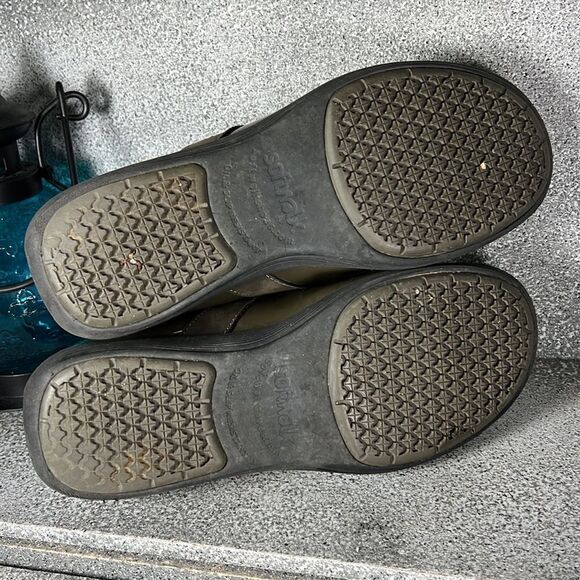 Greys Anatomy Softwalk Meredith Clogs Women's Size 8.5 Patent Leather Shoes - Picture 5 of 9